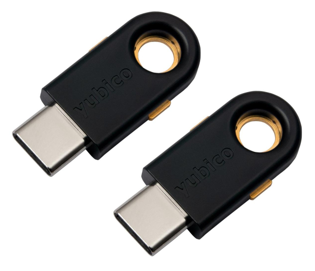 Yubico YubiKey 5C - zestaw 2 sztuk